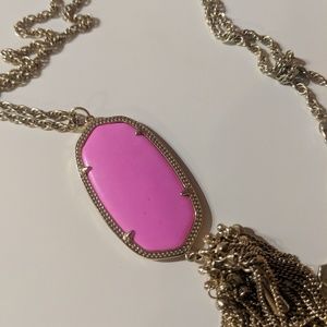Kendra Scott Rayne Necklace in Magenta